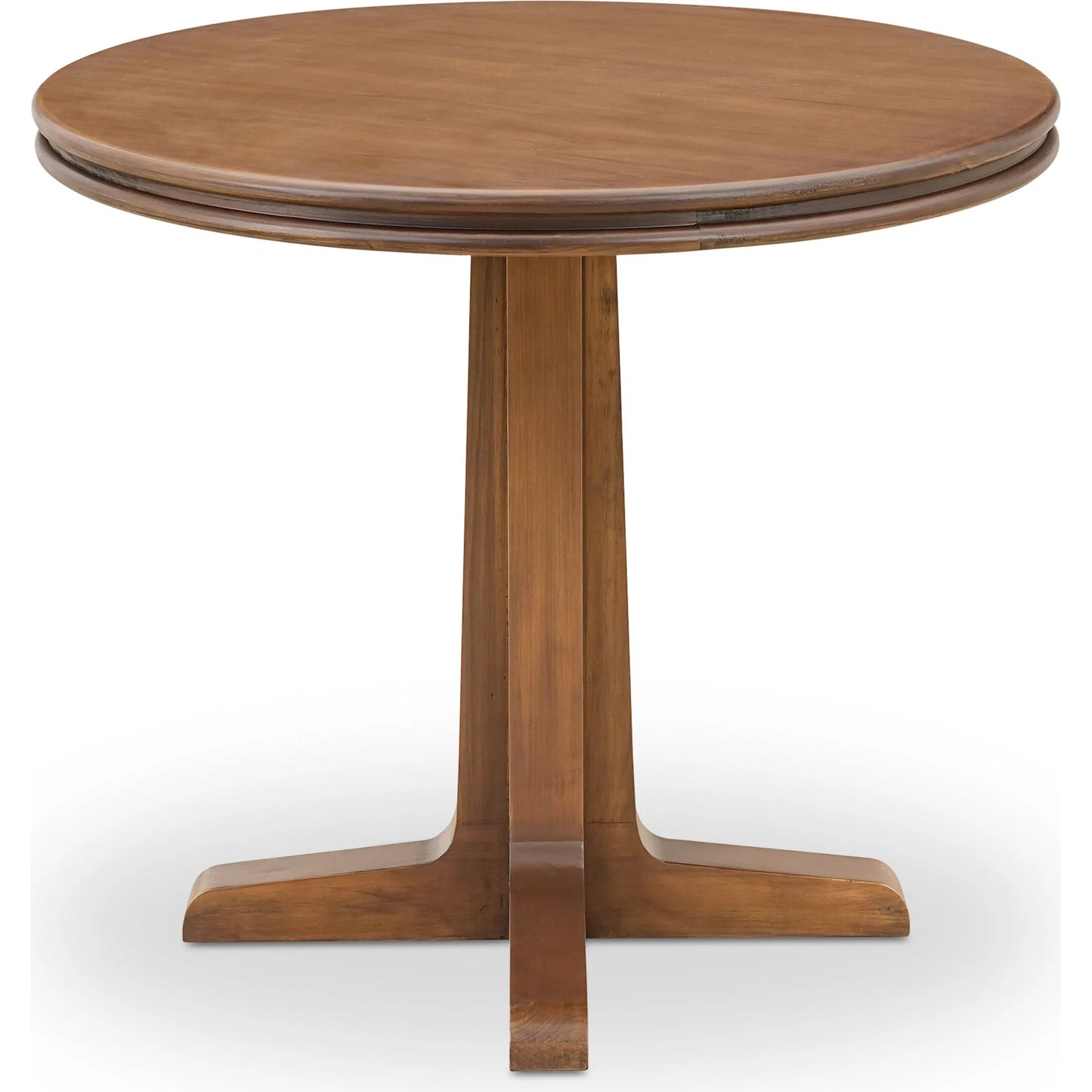 001 SI-2367937 | Additional Silo | Charles Cafe Table by Moe's Home Collection in brown. Made from solid pine edge with pine veneer over plywood top, solid pine base in a traditional style.