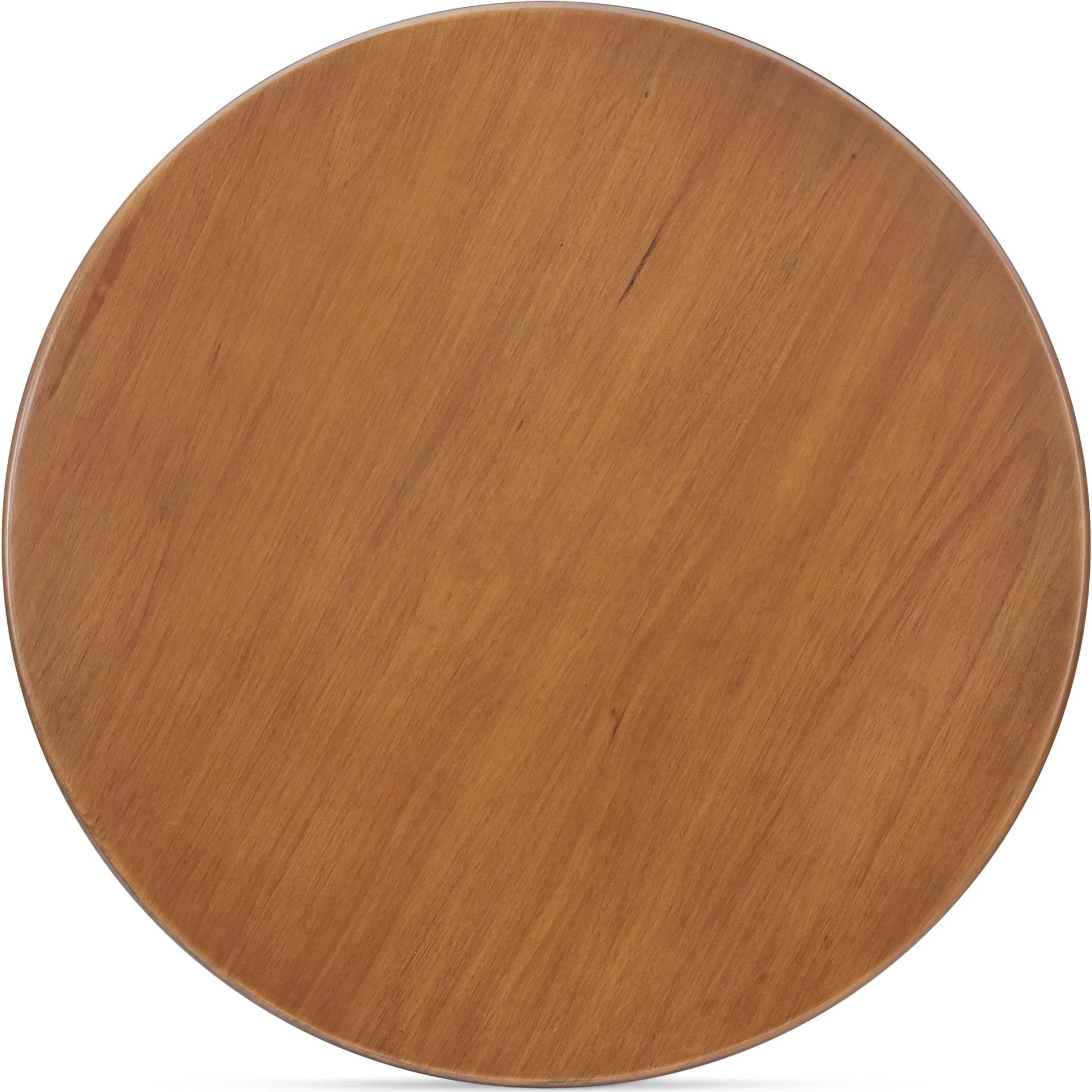 Charles Cafe Table by Moe's Home Collection in brown. Made from solid pine edge with pine veneer over plywood top, solid pine base in a traditional style.