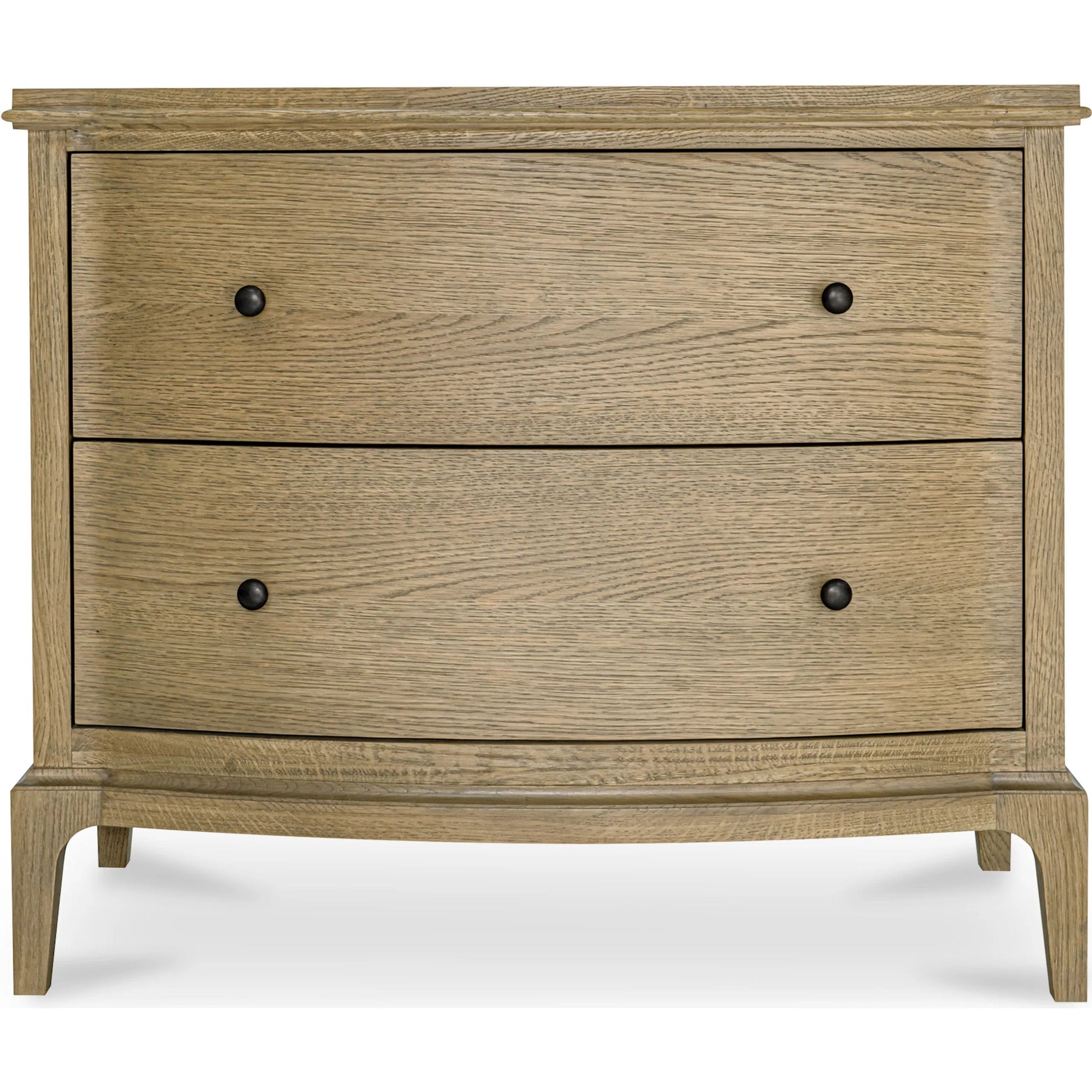 Sadie Nightstand by Moe's Home Collection in brown. Made from solid oak frame, oak veneer over plywood top, side, oak veneer drawer interior in a transitional style.