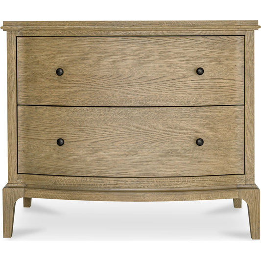 Sadie Nightstand by Moe's Home Collection in brown. Made from solid oak frame, oak veneer over plywood top, side, oak veneer drawer interior in a unique style.