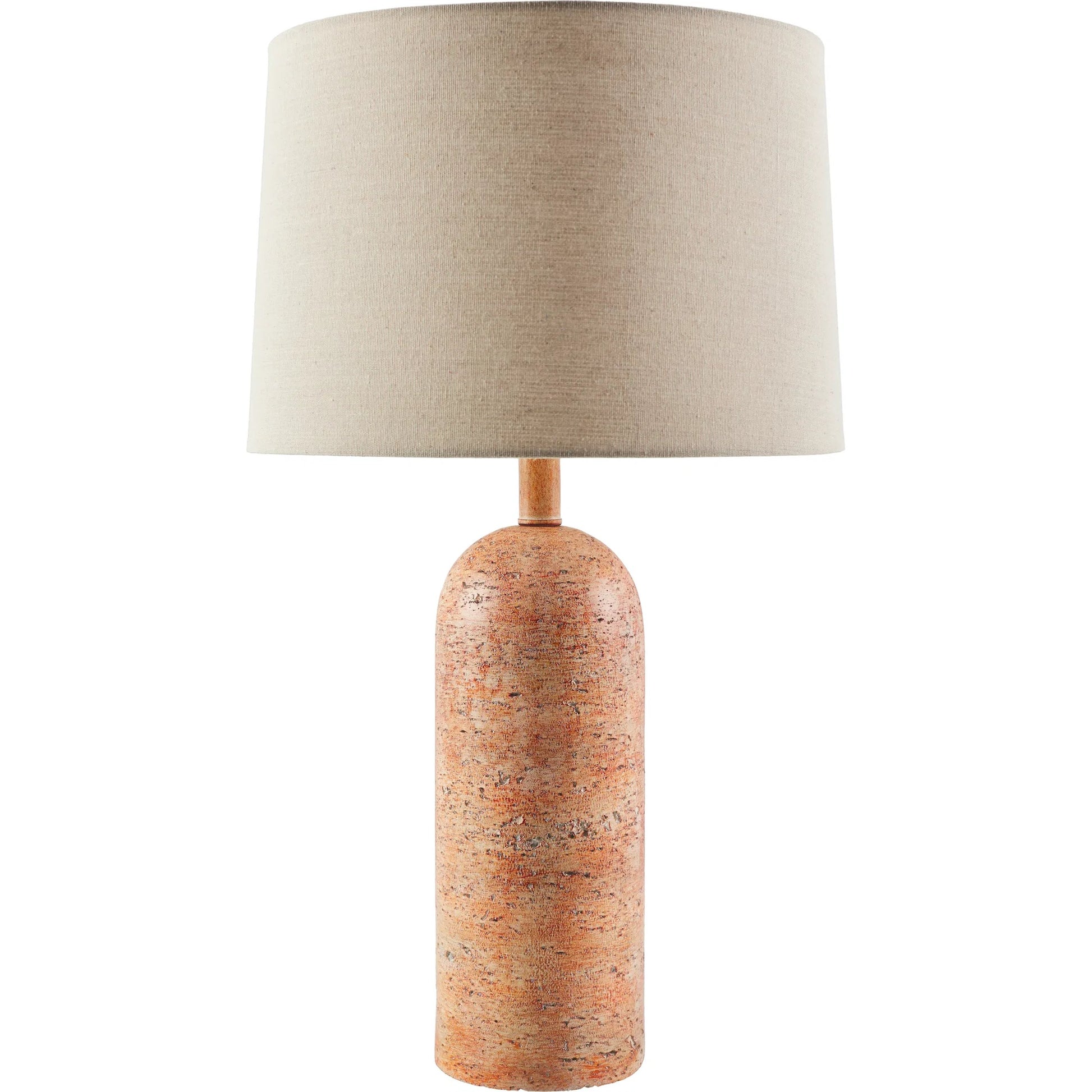 Valle Accent Table Lamp by Surya in paintedpainted. Made from resin, linen, plastic in a modern style.