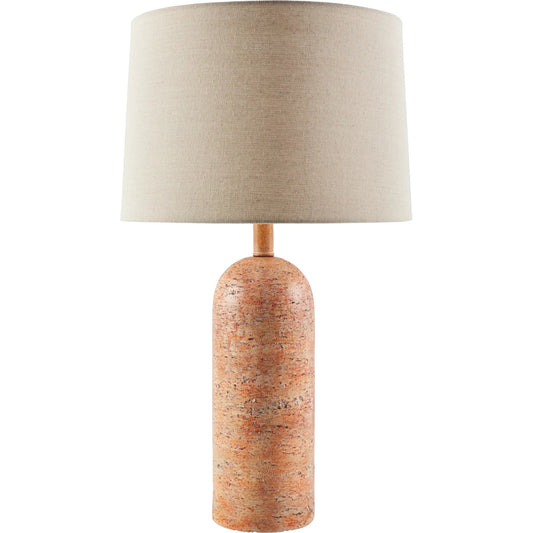 Valle Accent Table Lamp by Surya in paintedpainted. Made from resin, linen, plastic in a unique style.
