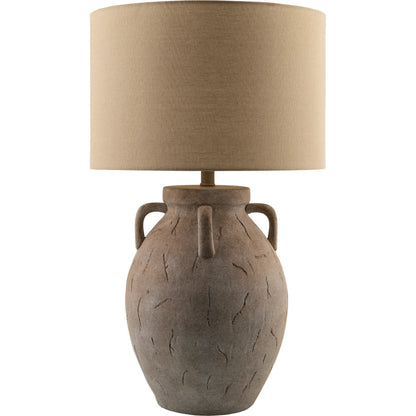 Valmont Accent Table Lamp 626011 by Surya in paintedpainted. Made from ceramic, linen, polyester, resin in a transitional style.