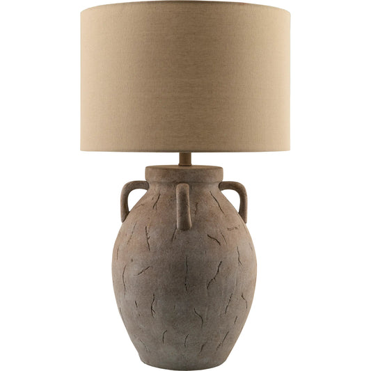 Valmont Accent Table Lamp 626011 by Surya in paintedpainted. Made from ceramic, linen, polyester, resin in a unique style.