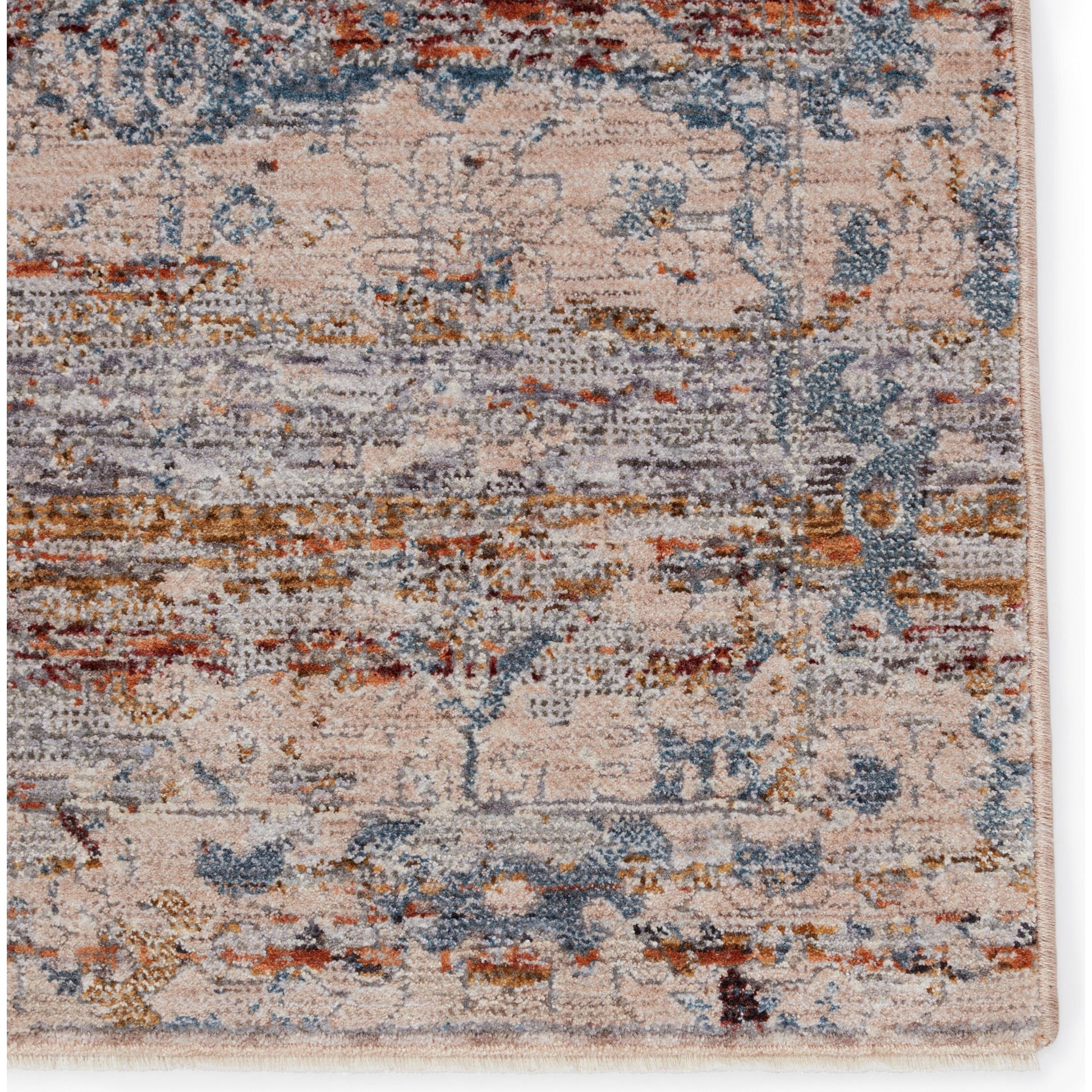 Valentia VLN18 Rug by Jaipur Living in maroon, blue. Made from 65% polyester 35% viscose in a unique style.