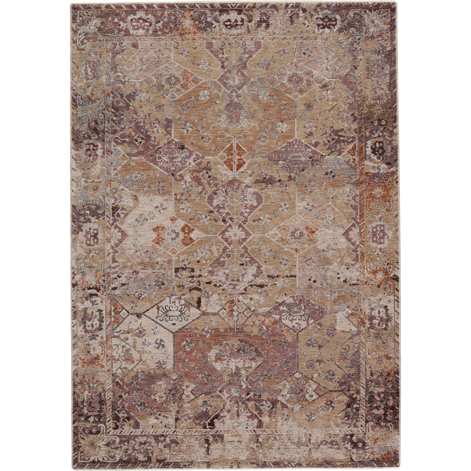 Thessaly Rug by Jaipur Living. Made from 65% polyester 35% viscose in a unique style.