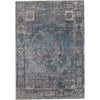 Blue, Gray / 5' x 8'
