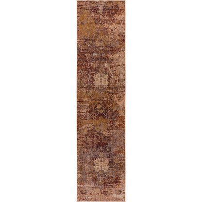 Valentia VLN14 Rug by Jaipur Living in red, rust. Made from 65% polyester 35% viscose in a unique style.