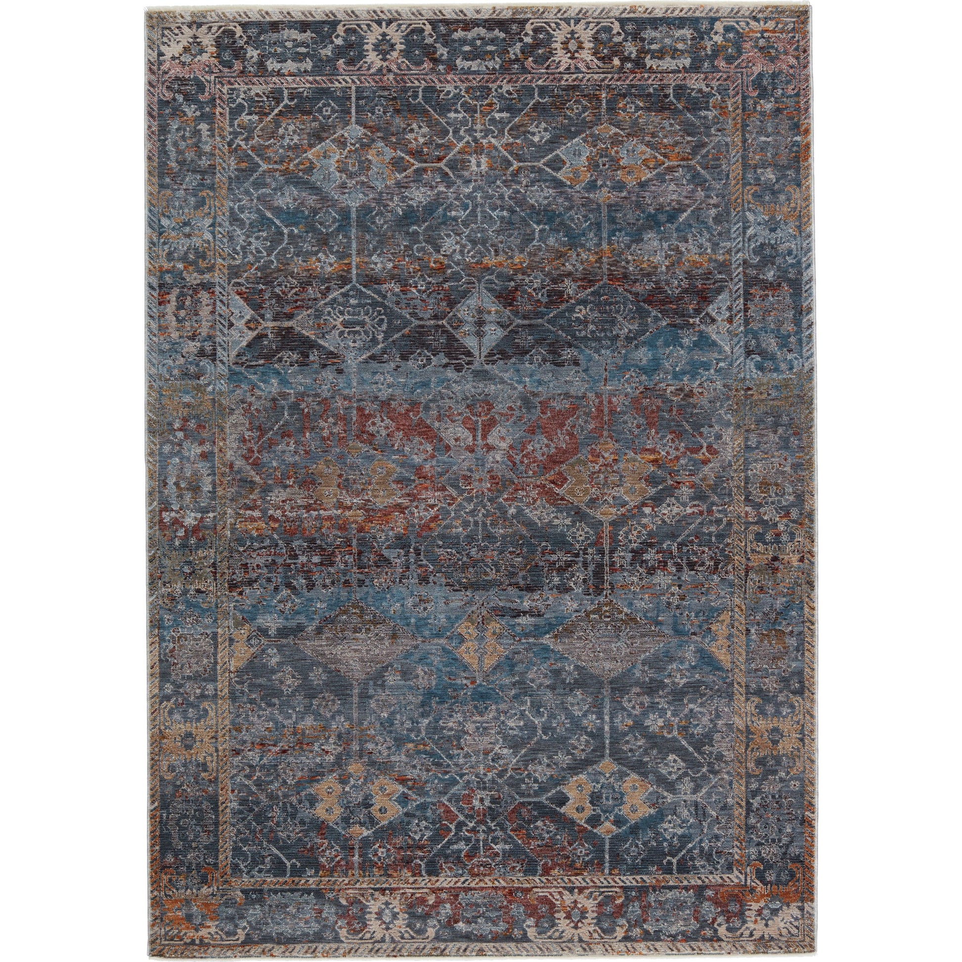 Thessaly Rug by Jaipur Living. Made from 65% polyester 35% viscose in a unique style.