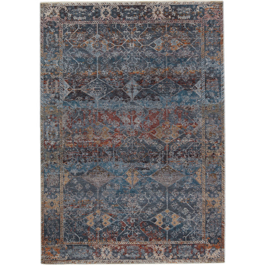 Thessaly Rug by Jaipur Living. Made from 65% polyester 35% viscose in a unique style.