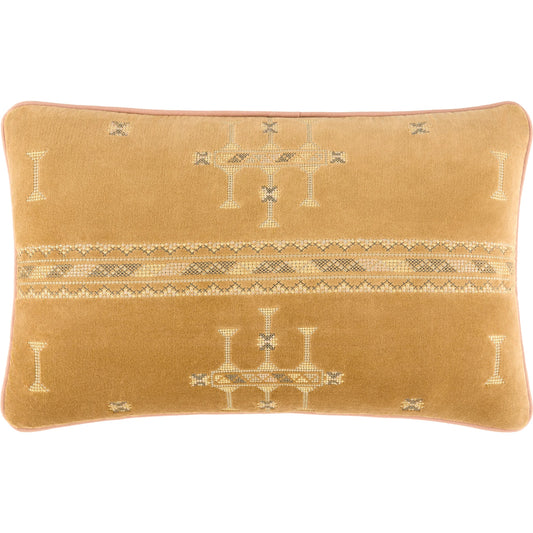 Velour Pillow - 493881 by Surya. Made from unique in a traditional style.