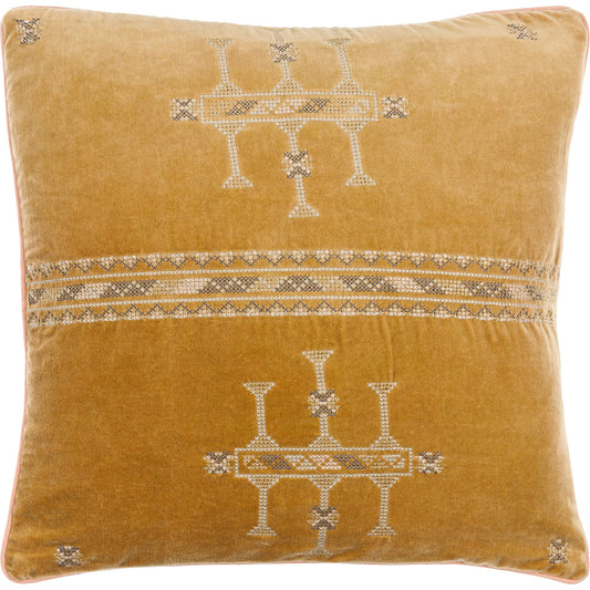 Velour Pillow - 493881 by Surya. Made from unique in a traditional style.