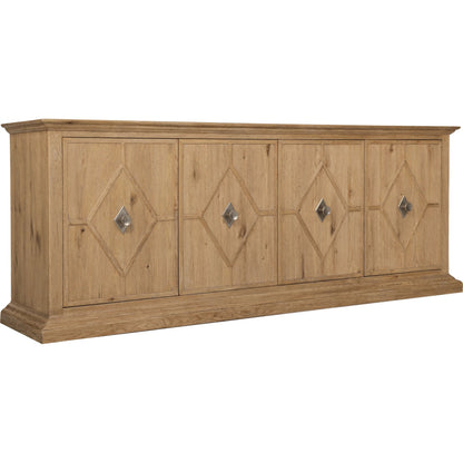 Driftwood Entertainment Credenza by Hooker Furniture. Made from unique in a transitional style.