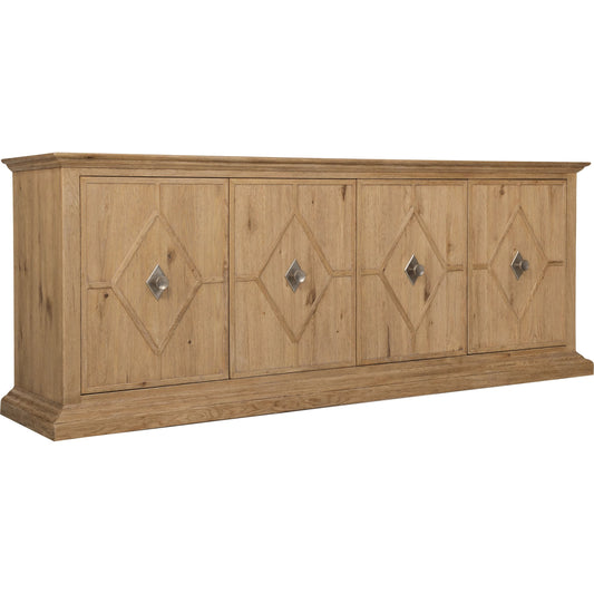 Driftwood Entertainment Credenza by Hooker Furniture. Made from unique in a transitional style.