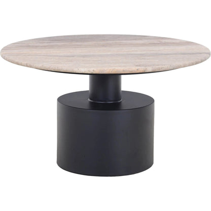 Ocean Coffee Table by LH Imports in matte black. Made from unique in a modern style.