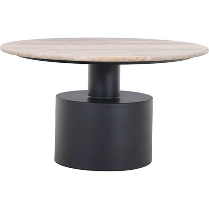 Ocean Coffee Table by LH Imports in matte black. Made from unique in a modern style.