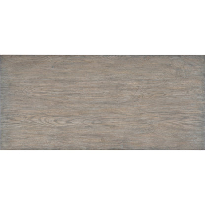 Commerce & Market Trestle Desk by Hooker Furniture in light wood. Made from oak solids in a cottage & farmhouse style.