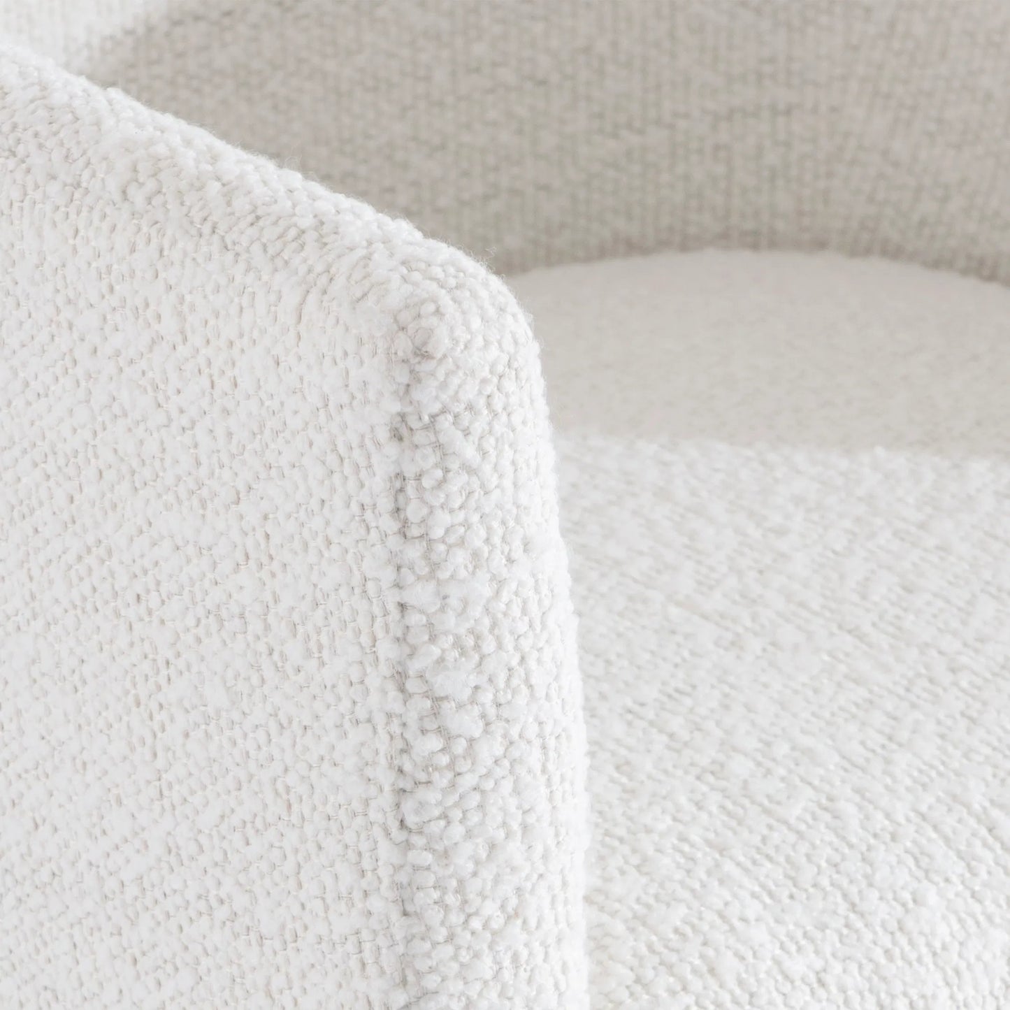 005 SI-2513533 | Closeup | Outline White Arm Chair by Bernhardt in cassel. Made from wood, fabric in a transitional style.