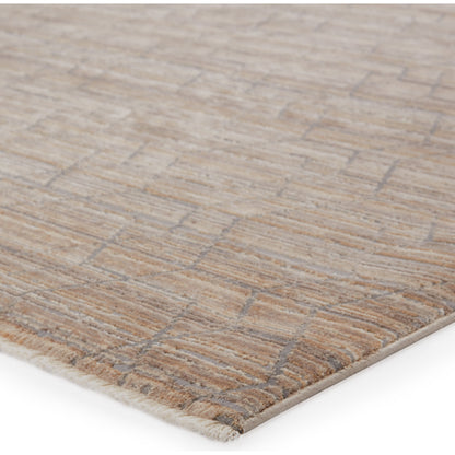 Vienne VNE12 Rug by Jaipur Living in tan, gray. Made from 53% polyester 47% viscose in a unique style.