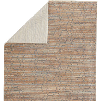 Vienne VNE12 Rug by Jaipur Living in tan, gray. Made from 53% polyester 47% viscose in a unique style.
