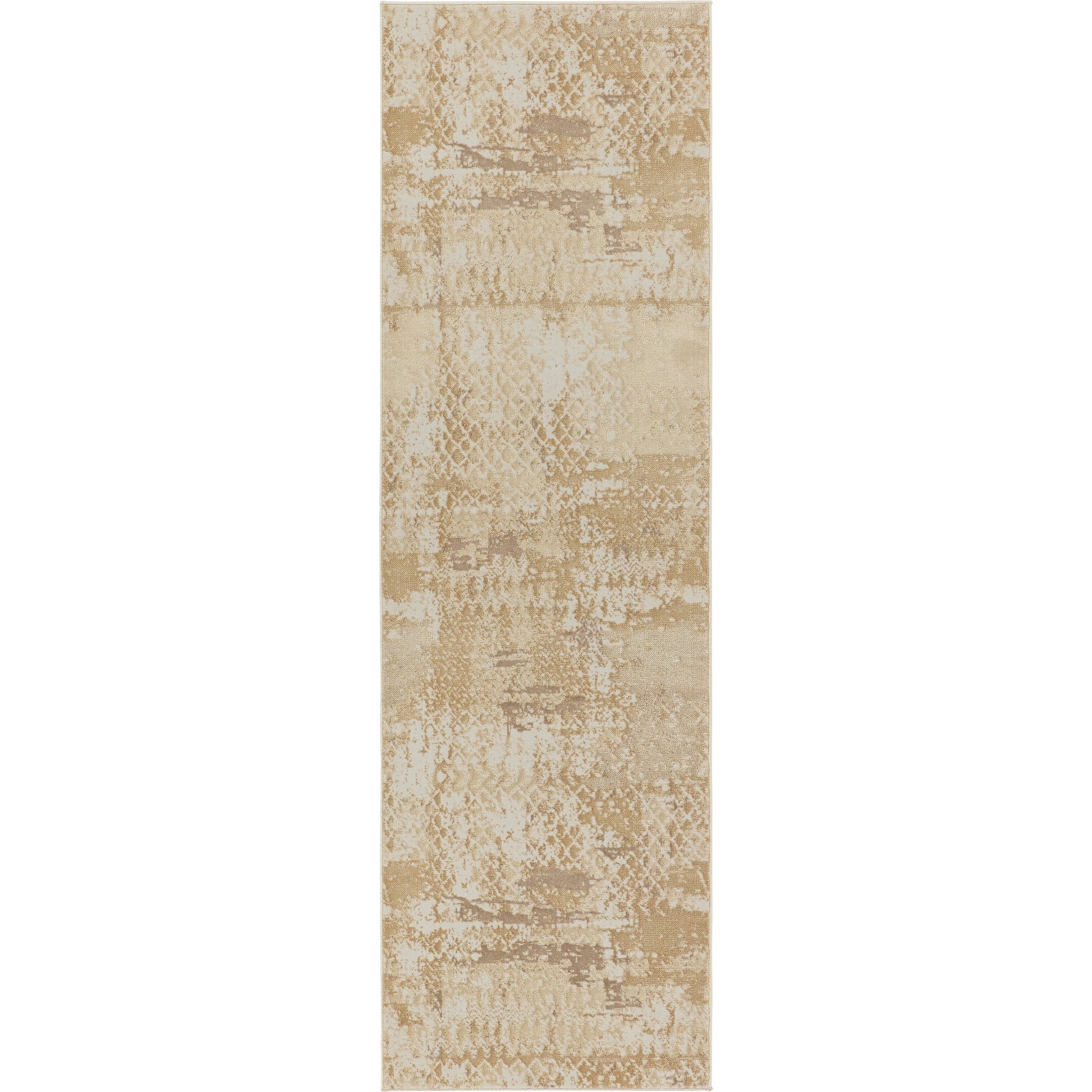 Vienne VNE15 Rug by Jaipur Living in gold, white. Made from 53% polyester 47% viscose in a unique style.