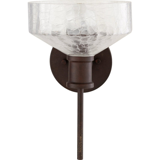 Vinnie Wall Sconce - 25189 by Surya in brown, clear, white and painted. Made from glass, metal in a modern style.
