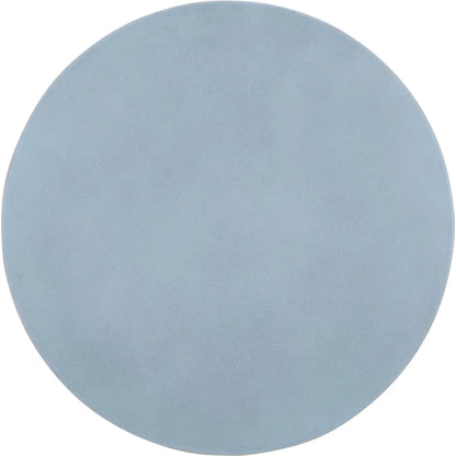 Allegan Accent Stool by HedgeApple Essentials in powder blue. Made from concrete in a unique style.