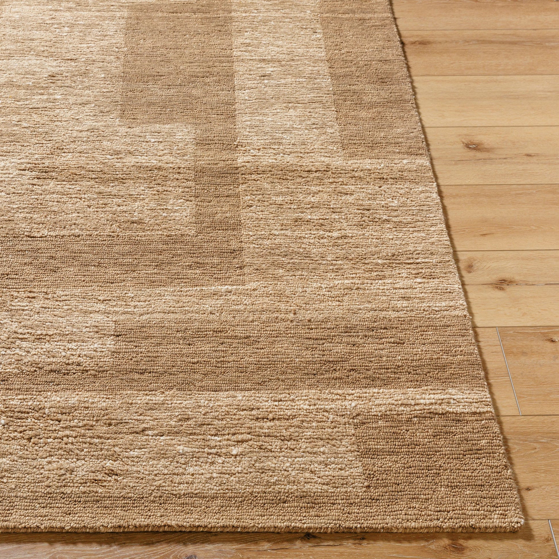 Ventura Rug - 534919 by Surya in camel, prairie dust, natural, clay. Made from wool in a unique style.