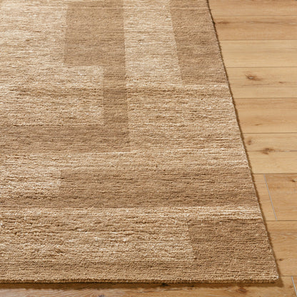 Ventura Rug - 534919 by Surya in camel, prairie dust, natural, clay. Made from wool in a unique style.