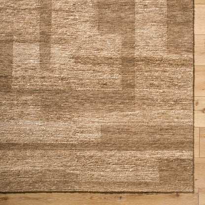 Ventura Rug - 534919 by Surya in camel, prairie dust, natural, clay. Made from wool in a unique style.