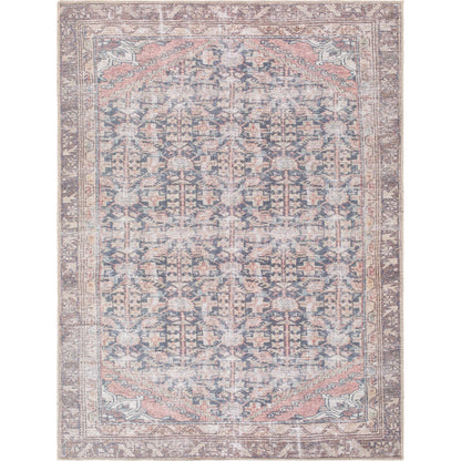 Vinny 533595 Rug by Livabliss in black, cream, brown, dark brown, blue, beige. Made from polyester in a unique style.