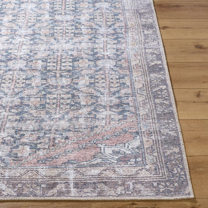 Vinny 533595 Rug by Livabliss in black, cream, brown, dark brown, blue, beige. Made from polyester in a unique style.