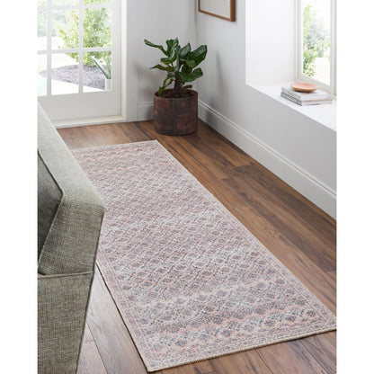 Vinny Rug - 533642 by Livabliss in beige, charcoal, gray, cream, burnt orange. Made from polyester in a unique style.