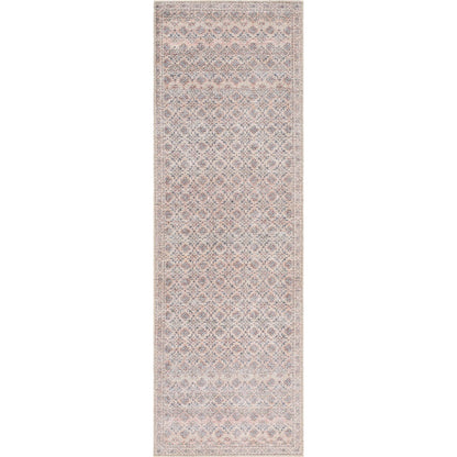 Vinny Rug - 533642 by Livabliss in beige, charcoal, gray, cream, burnt orange. Made from polyester in a unique style.