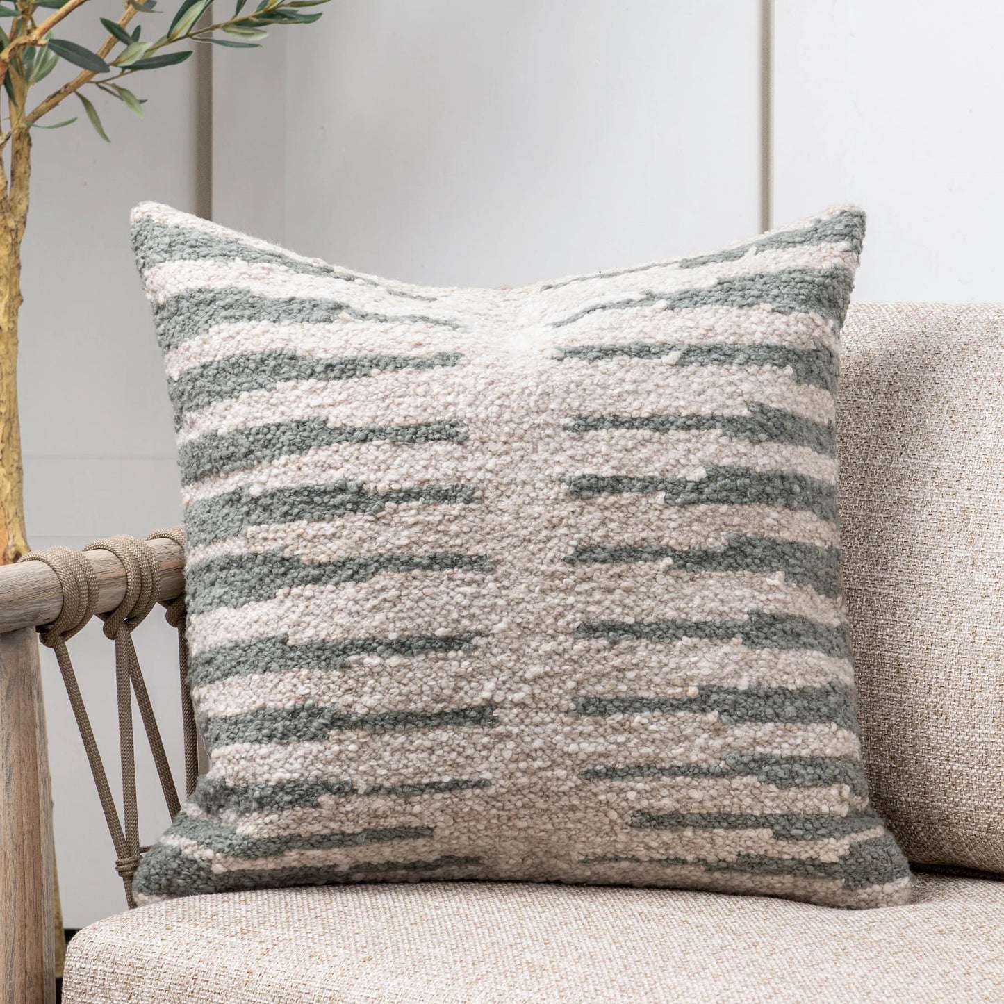 008 SI-2537882 | Lifestyle | Kiran Performance Fabric Throw Pillow by Villa by Classic Home. Made from 100% polyester in a unique style.