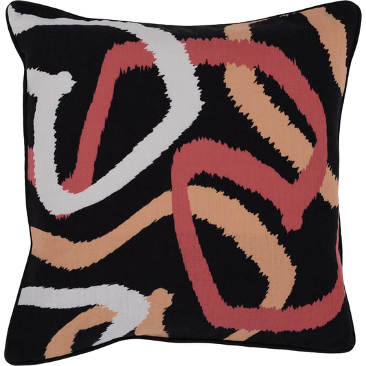 Atlas Fabric Throw Pillow by Villa by Classic Home in multicolor. Made from 100% polyester in a unique style.