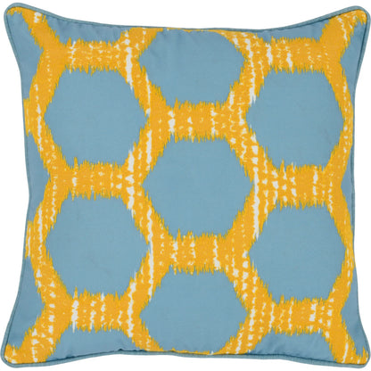 Gaines Performance Fabric Throw Pillow by Villa by Classic Home in multicolor. Made from 100% polyester in a unique style.