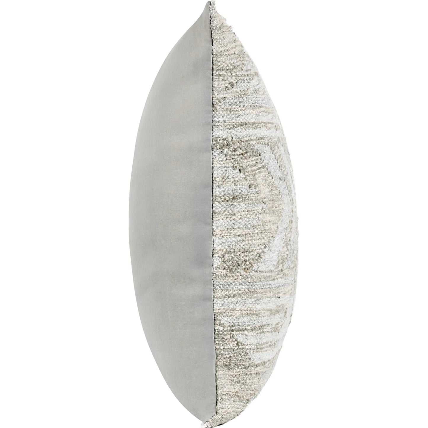 003 SI-2537977 | Additional Silo | Nixie Outdoor Throw Pillow by Villa by Classic Home in gray. Made from 100% polyester in a unique style.