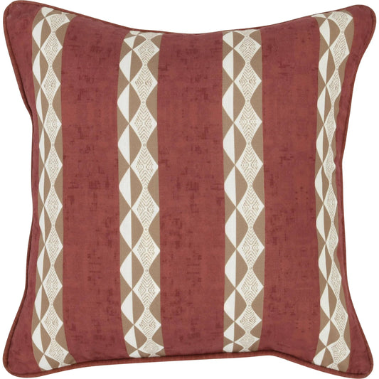 Indoor/Outdoor Delray by Villa by Classic Home in red. Made from 100% polyester in a unique style.