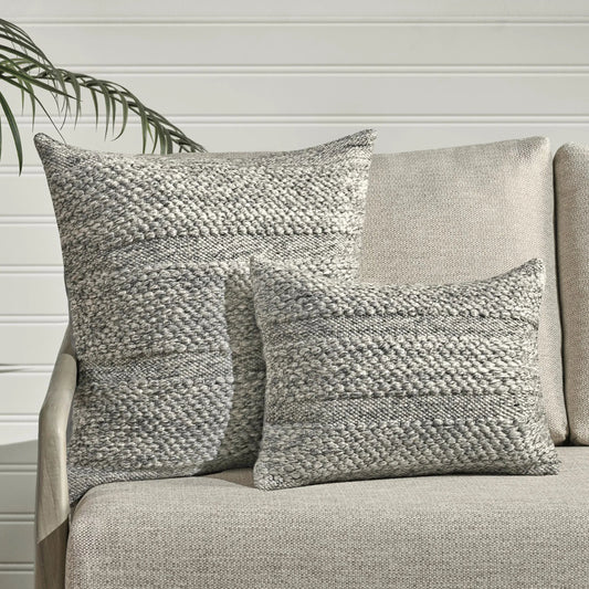 Ford Recycled Fabric Throw Pillow by Villa by Classic Home. Made from 100% pet recycled plastic in a eclectic & global style.