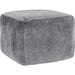 Heirloom Velvet Floor Cushion Pouf by Villa by Classic Home. Made from 100% cotton dyed to match base in a unique style.