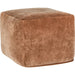 Heirloom Velvet Floor Cushion Pouf by Villa by Classic Home. Made from 100% cotton dyed to match base in a unique style.