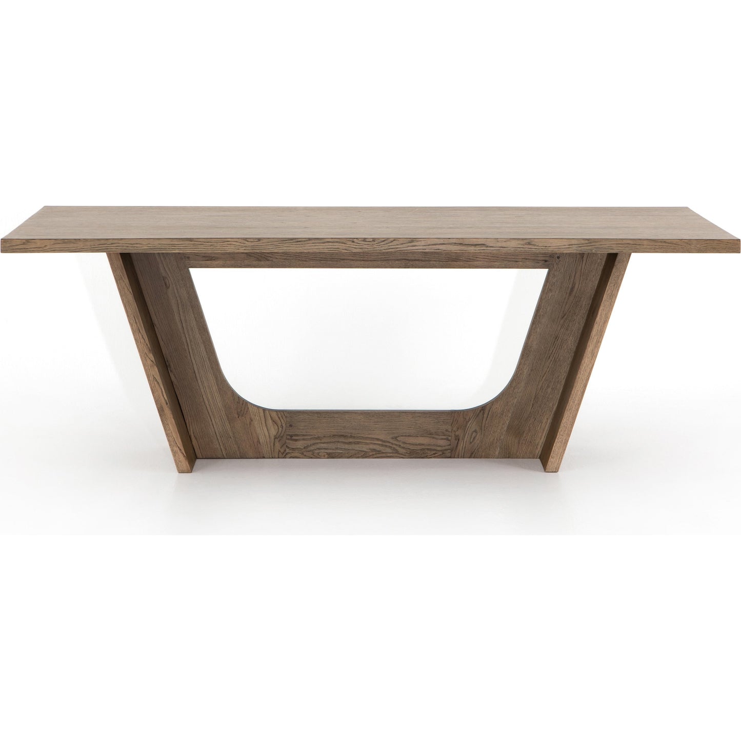 003 SI-1716431 | Additional Silo | Pryor Dining Table by Four Hands in smoked grey and smoked gray. Made from thick oak veneer, solid oak, engineered hardwood in a modern style.