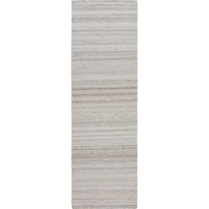Verna VRA-2300 Indoor/Outdoor Rug by Surya in cream, light gray, medium gray, taupe. Made from 100% recycled pet yarn in a unique style.