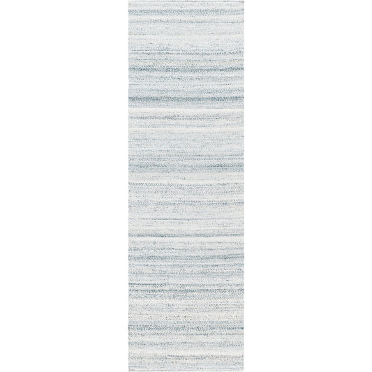 Verna Rug - 32237 by Surya in cream, blue, black. Made from 100% recycled pet yarn in a unique style.