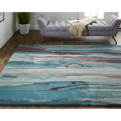 Amira Transitional Rug - 8634F by Feizy. Made from wool in a unique style.