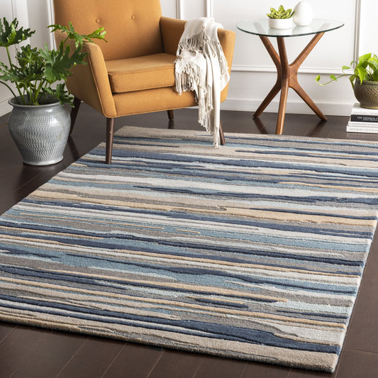 Vernier Rug - 22392 by Surya. Made from 70% wool, 30% polyester in a unique style.
