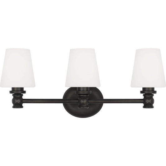 Xavierre 3-Light Vanity by Visual Comfort & Co.. Made from steel in a unique style.