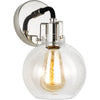 Polished Nickel, Textured Black