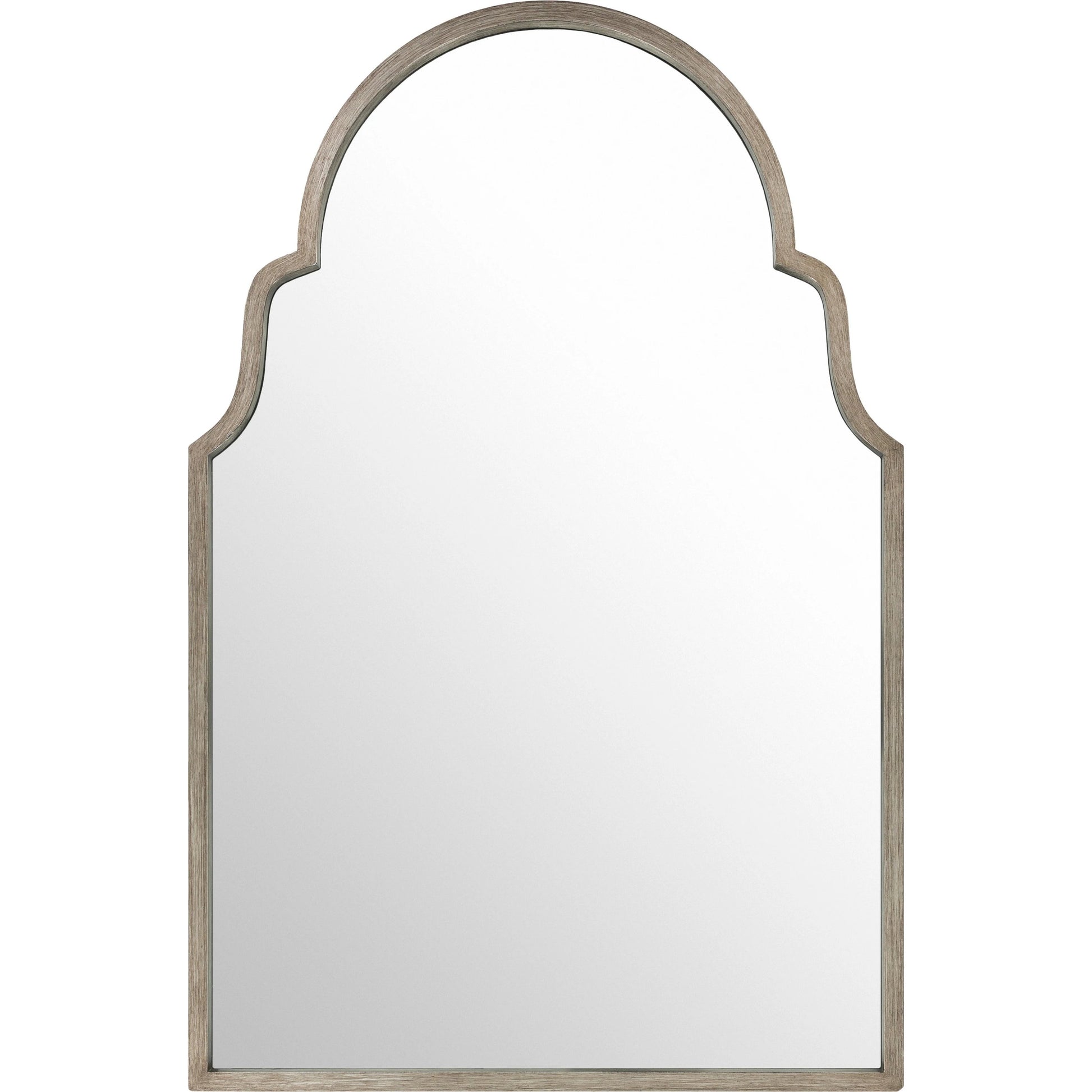 Vassar - 21933 by Surya in metallic silver. Made from metal - iron in a transitional style.